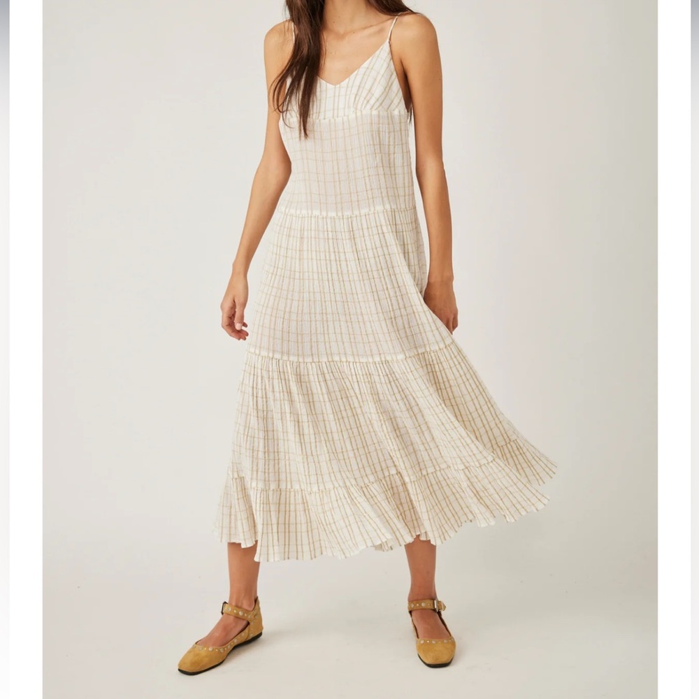 🆕 FREE PEOPLE Marigold Maxi dress.